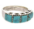 Turquoise Southwest Silver Ring Size 6-1/4 MW63953